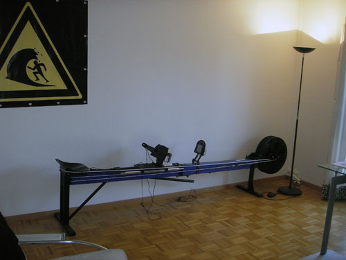 kayakpro speedstroke gym stowed