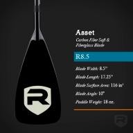 riviera Asset R8.5 Carbon Fiber SUP Paddle