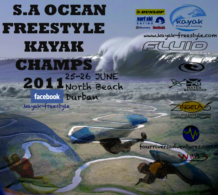 South African National Ocean Kayak Freestyle Champs