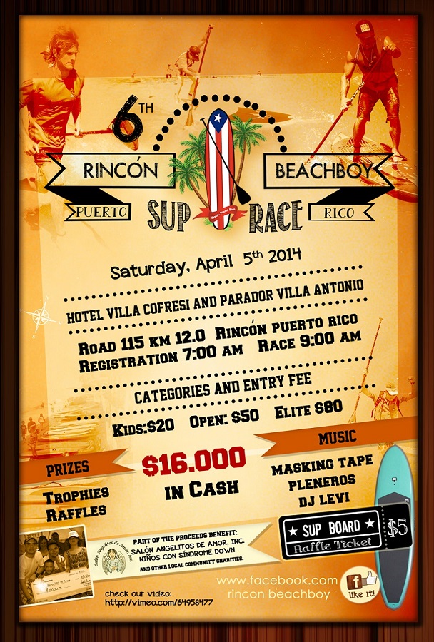 6th Annual Rincon Beachboy SUP Race