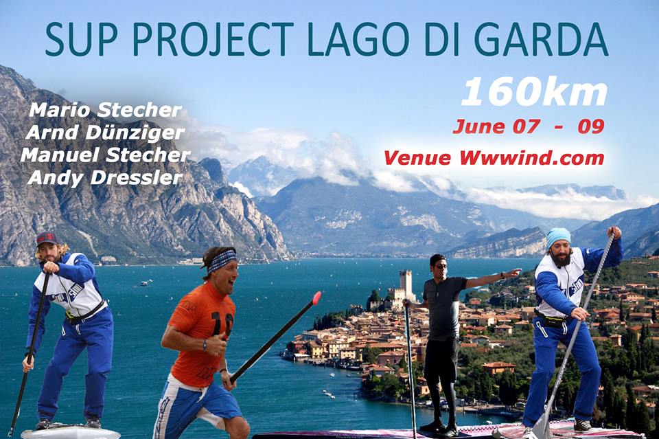  Around Lake Garda with the Sup / Charity 