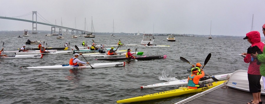 Jamestown Double Beaver Surf Ski Race