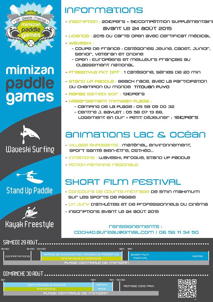 Mimizan Paddle Games