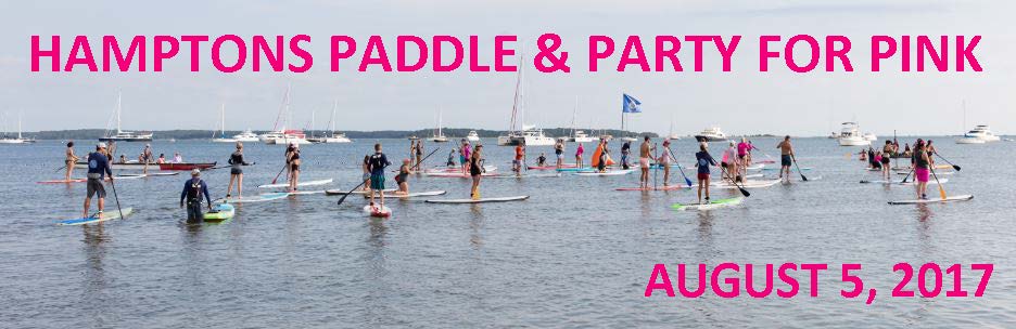 The Hamptons Paddle and Party for Pink