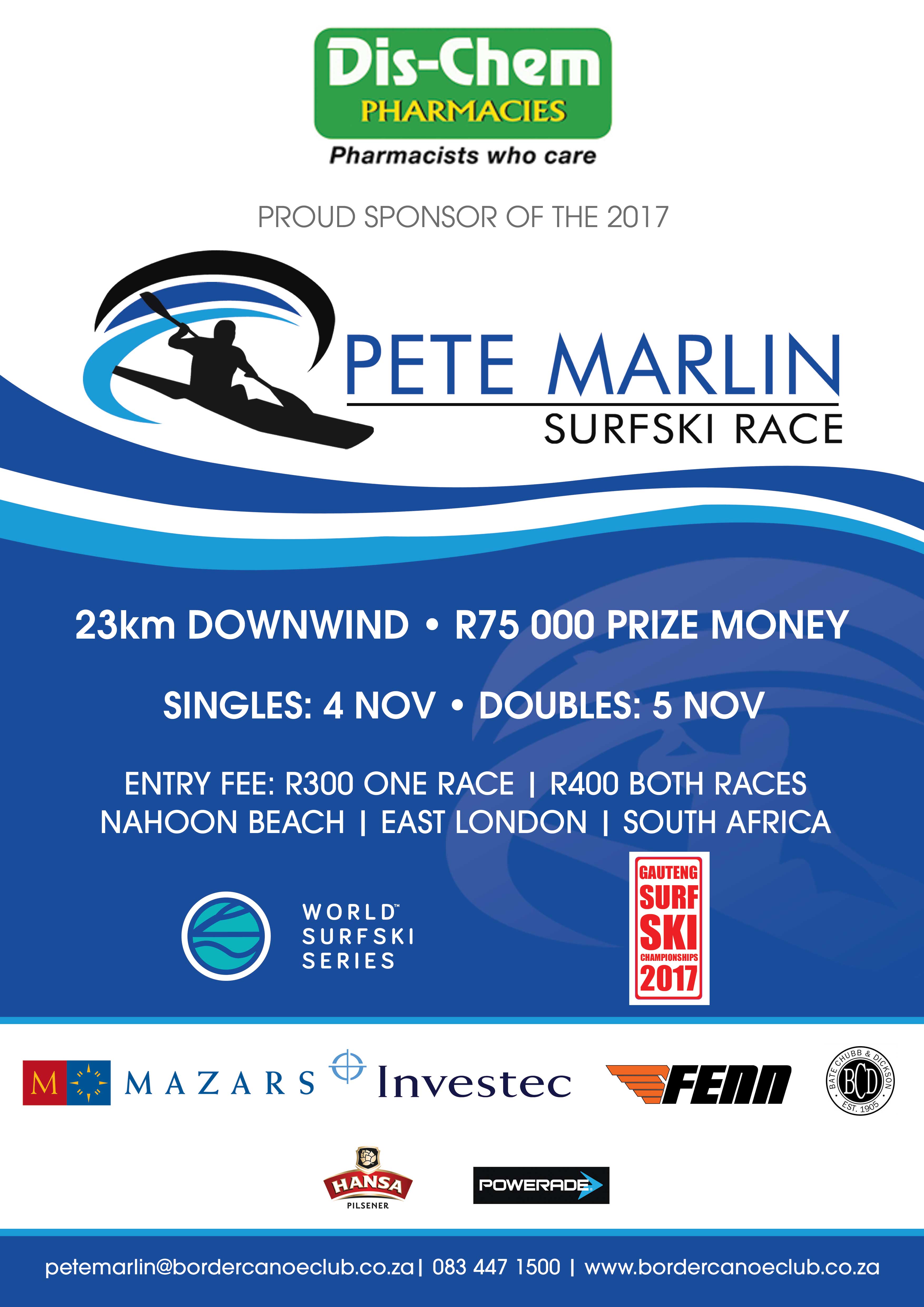 Pete Marlin Surfski Race