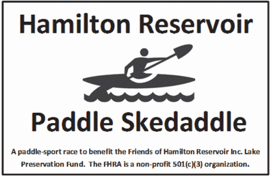 Hamilton Reservoir Paddle Skedaddle