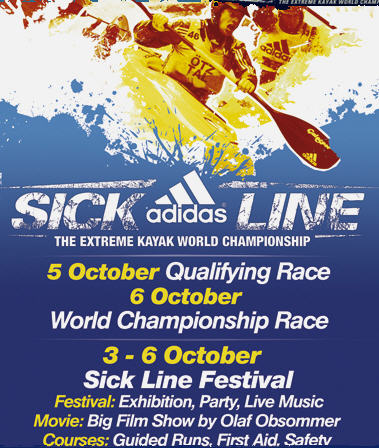 adidas Sickline â€“ The Extreme Kayak World Championship.