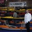 Aled Williams with his TideRace kayaks.