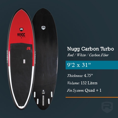 Turbo Carbon Nugg 9'2" - _nugg-carbon-turbo-red-grande-1419749479