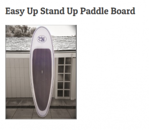 Easy Up Stand Up Paddle Board 10'0"