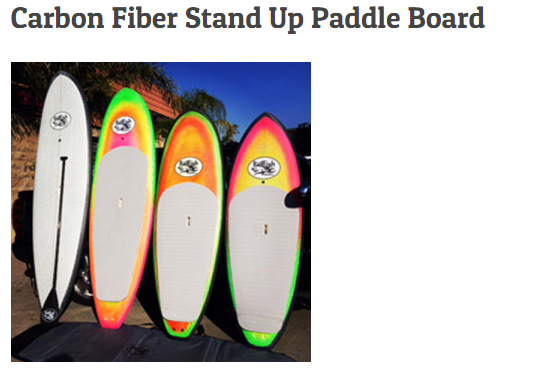Carbon Fiber Stand Up Paddle Board 8'0&quot;
