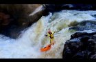 Waterfall on a paddleboard